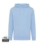 Kép 1/36 - Iqoniq Rila könnyű újrah. pamut kapucnis pulóver sky blue L Unisex