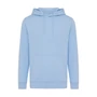 Kép 1/23 - Iqoniq Rila könnyű újrah. pamut kapucnis pulóver sky blue XXS Unisex