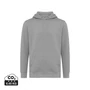 Kép 1/42 - Iqoniq Rila könnyű újrah. pamut kapucnis pulóver light heather anthracite L Unisex