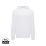 Kép 1/15 - Iqoniq Yengo újrah. pamut kapucnis pulóver oldalsó zsebekkel recycled white L Unisex
