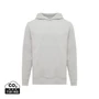 Kép 1/16 - Iqoniq Yengo újrah. pamut kapucnis pulóver oldalsó zsebekkel light heather grey 4XL Unisex