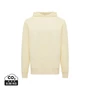 Kép 1/15 - Iqoniq Yengo újrah. pamut kapucnis pulóver oldalsó zsebekkel cream yellow L Unisex