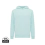 Kép 1/22 - Iqoniq Yengo újrah. pamut kapucnis pulóver oldalsó zsebekkel crushed mint L Unisex