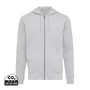 Kép 1/33 - Iqoniq Abisko újrahaszn. pamut cipzáras kapucnis pulóver heather grey S Unisex
