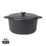 Kép 1/5 - VINGA Monte Heritage cocotte edény, 5,5 l fekete  
