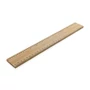 Kép 2/9 - Timberson extra vastag 30 cm-es kétoldalas bambusz vonalzó barna  