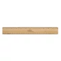 Kép 6/9 - Timberson extra vastag 30 cm-es kétoldalas bambusz vonalzó barna  