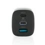 Kép 5/9 - Philips 65W ultra gyors PD 3-portos USB fali töltő fekete  