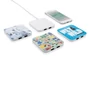 Kép 7/11 - 10W-os vezeték nélküli töltő USB csatlakozókkal fehér  