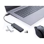 Kép 5/9 - RCS újrahasznosított műanyag USB elosztó kettős bemenettel fekete  