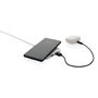 Kép 3/11 - RCS újrahasznosított műanyag 10W vezeték nélküli USB port fehér  