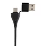 Kép 5/7 - Link RCS újrah. műanyag&bambusz kettős bemeneti USB elosztó