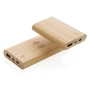 Kép 10/13 - Bambusz 5000 mAh powerbank barna  