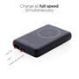 Kép 10/17 - Urban Vitamin Los Altos RCS újrah. műanyag 5000mah powerbank fekete  
