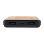 Kép 7/14 - RCS újrahaszn. műanyag 8000 mAh vezeték nélküli powerbank barna  