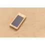 Kép 12/14 - Sunwick 10.000 mAh bambusz napelemes powerbank barna  