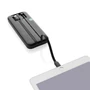Kép 5/13 - Turbopack RCS újrah.műa.powerbank 10000mAh beépített kábelek
