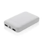 Kép 2/13 - RCS újrahasznosított műanyag 5000 mAh powerbank fehér  