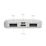 Kép 9/13 - RCS újrahasznosított műanyag 5000 mAh powerbank fehér  
