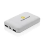 Kép 10/13 - RCS újrahasznosított műanyag 5000 mAh powerbank fehér  