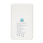 Kép 6/14 - RCS újrah. műanyag 5000 mAh 5W-os vezeték nélküli powerbank fehér  