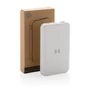 Kép 13/14 - RCS újrah. műanyag 5000 mAh 5W-os vezeték nélküli powerbank fehér  