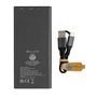 Kép 7/12 - Terra RCS újrahasznosított 18W alumínium 10000 powerbank 10W szürke  