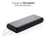 Kép 5/10 - Urban Vitamin Pasadena 20 000 mAh 18W-os PD powerbank fekete  