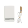 Kép 5/15 - Zen RCS újrah. műanyag 5000mAh 5W mágneses bambusz powerbank