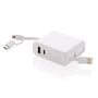 Kép 2/12 - 5000 mAh powerbank 5W-os vezeték nélküli töltővel fehér  