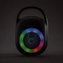 Kép 9/17 - RCS újrahasznosított műanyag Lightboom 5W-os Clip hangszóró fekete  
