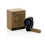 Kép 14/17 - RCS újrahasznosított TPU Fit Watch, kerek fekete  