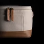 Kép 11/11 - Impact AWARE™ 16oz. újrahasznosított vászon hűtőtáska 6 üdít szürke  