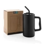 Kép 20/21 - Cube RCS újrahasznosított acél irodai bögre, 800 ml
