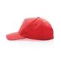 Kép 4/10 - Impact AWARE™ 5 paneles 280gr Újrahasznosított pamut sapka luscious red  