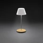 Kép 16/20 - Pure Glow RCS USB újratölthető újrah. műanyag asztali lámpa fehér  