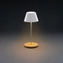 Kép 18/20 - Pure Glow RCS USB újratölthető újrah. műanyag asztali lámpa fehér  
