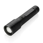 Kép 5/19 - RCS újrah. alumínium USB tölthető nagy teherbírású zseblámpa fekete  