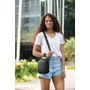 Kép 22/27 - Boxy Sling fekete, szürke  