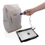 Kép 9/12 - Impact AWARE™ 16oz. újrahasznosított vászon laptop hátizsák szürke  