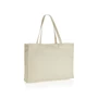 Kép 2/8 - Impact AWARE™ újrahasznosított vászon bevásárlótáska 145gr off white  