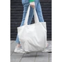 Kép 7/7 - Impact Aware™ 240gsm újrahaszn. vászon zsebes bevásárlótáska off white  