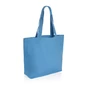 Kép 2/6 - Impact Aware™ 240 gsm újrahasznosított vászon bevásárlótáska tranquil blue  