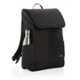 Kép 3/12 - Swiss Peak Fern AWARE™ RPET végig cipzáras 15"-es hátizsák fekete  