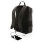 Kép 6/12 - Impact AWARE™ Lima 15,6"-es RFID laptop hátizsák fekete, fehér  