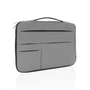 Kép 2/9 - Sima PU 15.6"-es laptoptartó fogóval szürke  