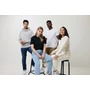 Kép 60/69 - Iqoniq Bryce újrahasznosított pamut póló recycled white L Unisex