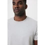 Kép 48/71 - Iqoniq Manuel újrahasznosított pamut póló festetlen heather grey 5XL Unisex