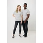 Kép 10/71 - Iqoniq Manuel újrahasznosított pamut póló festetlen heather grey 5XL Unisex