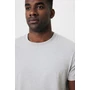 Kép 48/71 - Iqoniq Manuel újrahasznosított pamut póló festetlen heather grey M Unisex